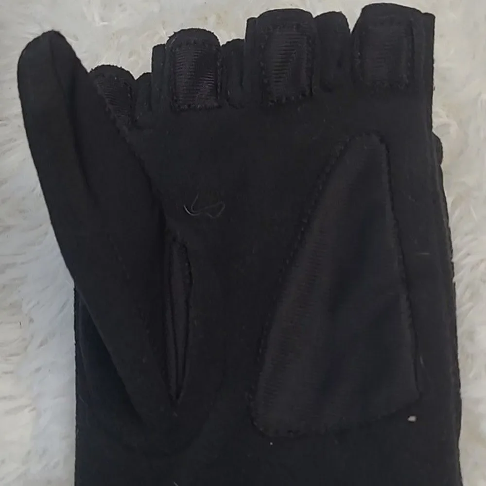 Gloves Comfort Stretch Pop Top Glove- Black medium finger mitten mens winter